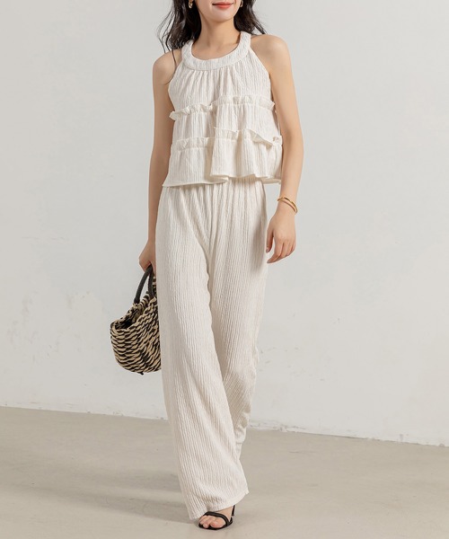 「DAY CLOSET」 セットアップ FREE ベージュ レディース_画像2