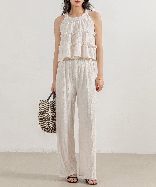 「DAY CLOSET」 セットアップ FREE ベージュ レディース_画像3