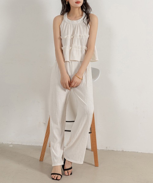 「DAY CLOSET」 セットアップ FREE ベージュ レディース_画像4