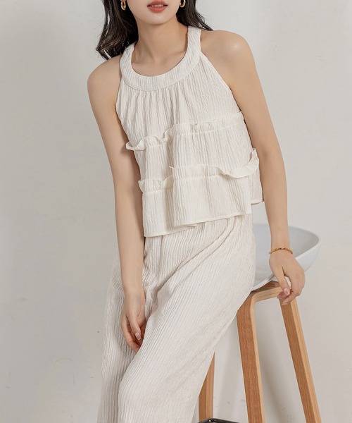 「DAY CLOSET」 セットアップ FREE ベージュ レディース_画像7