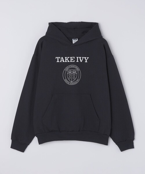 SHIPS（シップス） パーカー SHIPS×TAKE IVY:「TAKE NVY」カレッジロゴ 