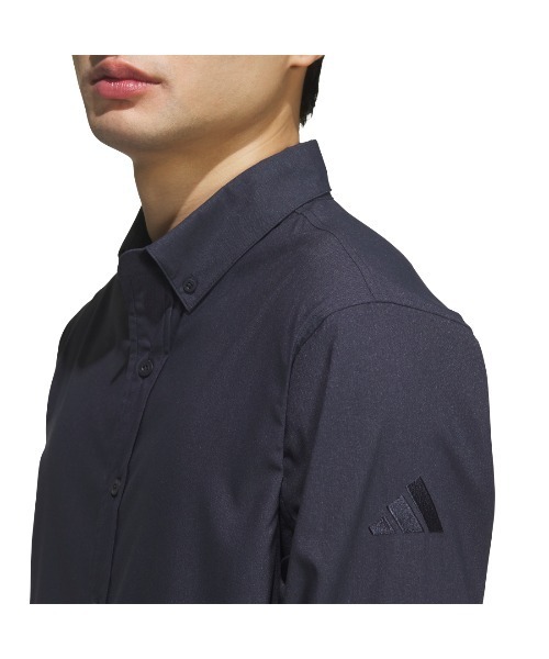 adidas（アディダス） シャツ レギュラーフィット デニム ボタンダウン