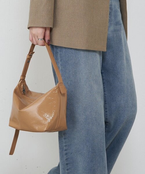 russet（ラシット） ショルダーバッグ バッグ エナメルワンショルダー