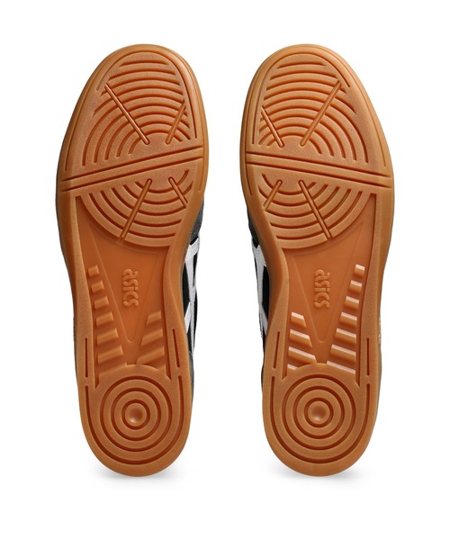 ASICS（アシックス） ローカットスニーカー 24 ブラック×ホワイト