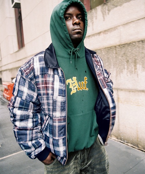 ジャケット・アウター HUF CLOTHIERS REVERSIBLE FLIGHT JACKET HUF（ハフ） ブルゾン アウター CLOTHIERS REVERSIBLE FLIGHT JACKET