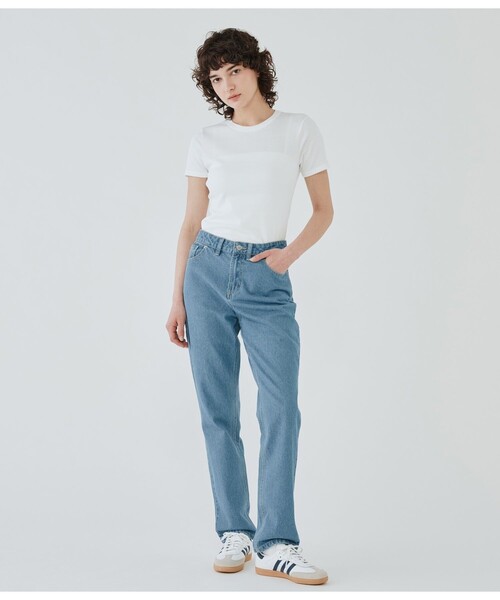 「PETIT BATEAU」 半袖Tシャツ X-SMALL ネイビー レディース_画像9