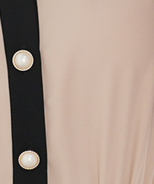 「ASTORIA ODIER」 半袖ワンピース MEDIUM ネイビー レディース_画像6