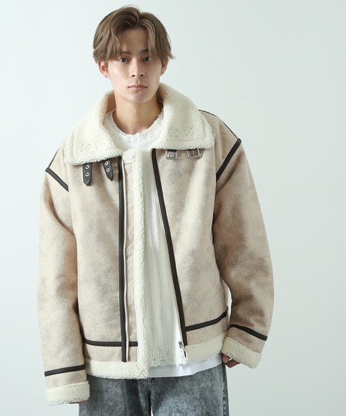 「improves」 「suggestion」ブルゾン MEDIUM アイボリー メンズ_画像2