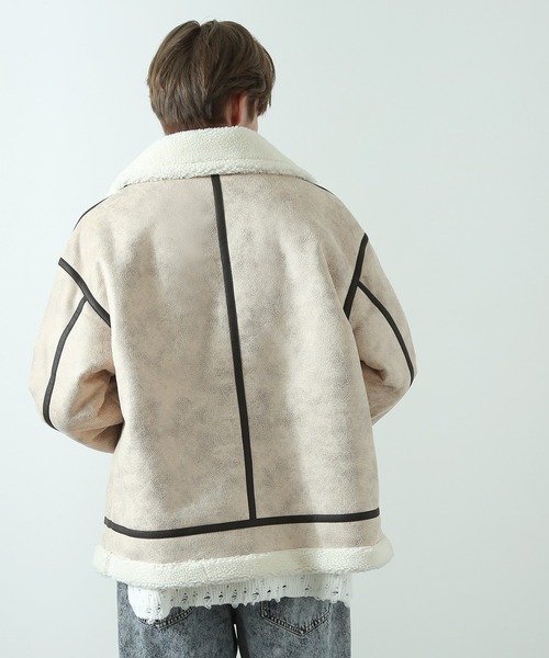 「improves」 「suggestion」ブルゾン MEDIUM アイボリー メンズ_画像4