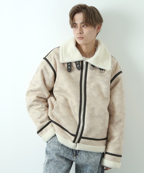 「improves」 「suggestion」ブルゾン MEDIUM アイボリー メンズ_画像5