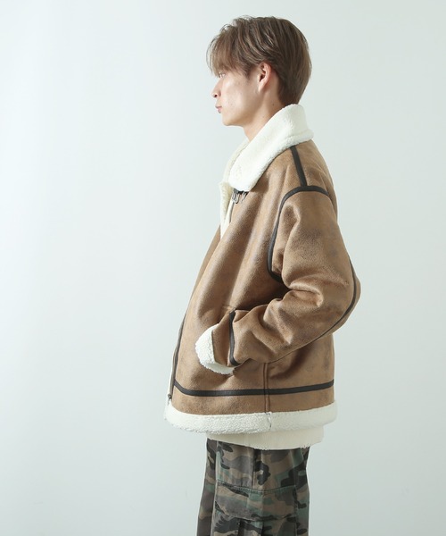 「improves」 「suggestion」ブルゾン MEDIUM アイボリー メンズ_画像8