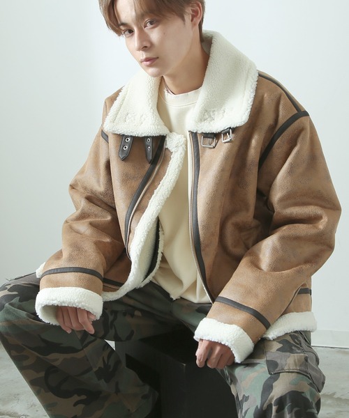 「improves」 「suggestion」ブルゾン MEDIUM アイボリー メンズ_画像9