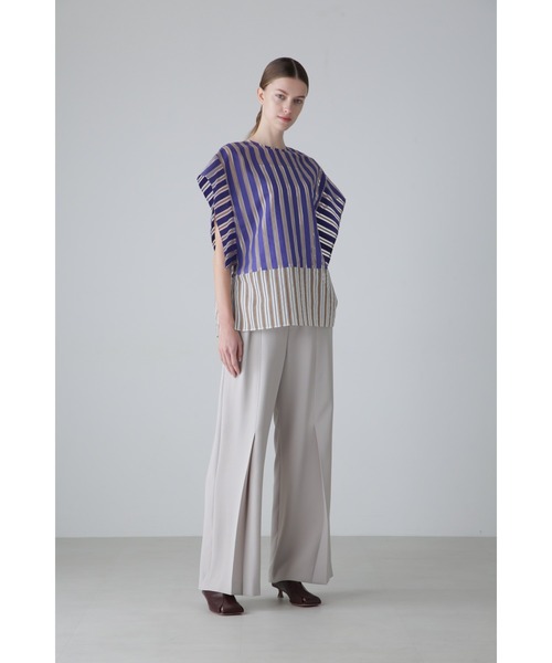 「ADORE」 半袖チュニック 38 ブルー レディース_画像10