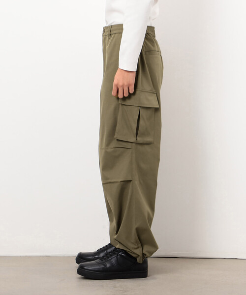 COMME CA ISM（コムサイズム） カーゴパンツ ポリエステルツイル