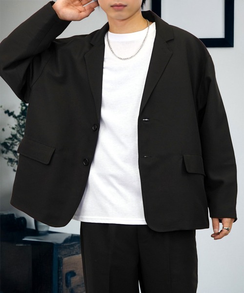 ジャケット テーラードジャケット オーバーサイズ テーラード