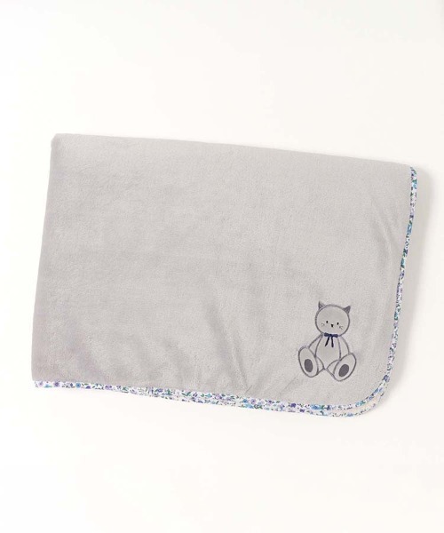 Bleu Bleuet（ブルーブルーエ） ブランケット furry animals