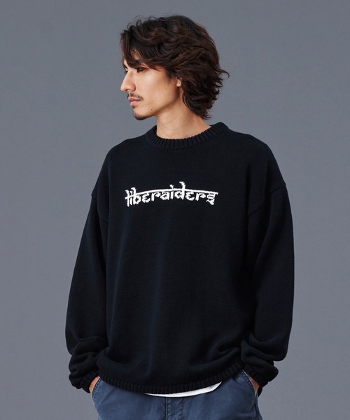 Liberaiders（リベレイダース） セーター ニット WOVEN LOGO KNIT