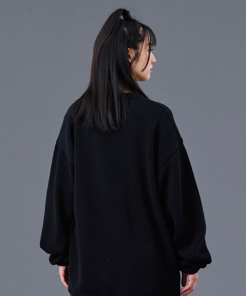 Liberaiders（リベレイダース） セーター ニット WOVEN LOGO KNIT