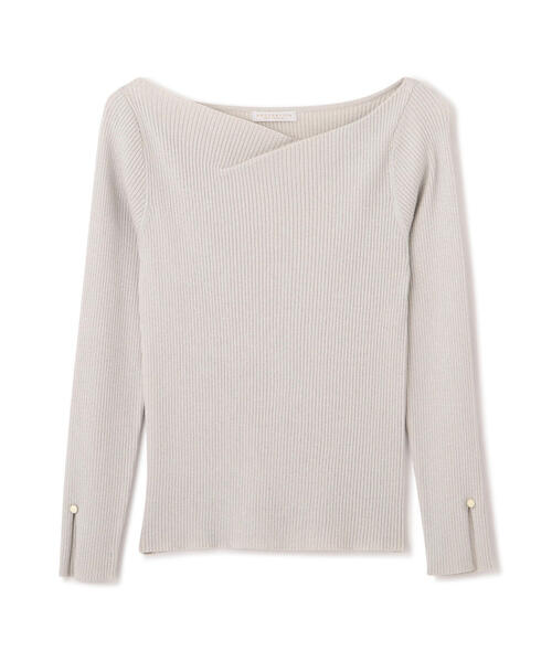 「PROPORTION BODY DRESSING」 長袖ニット FREE グレー レディース_画像2