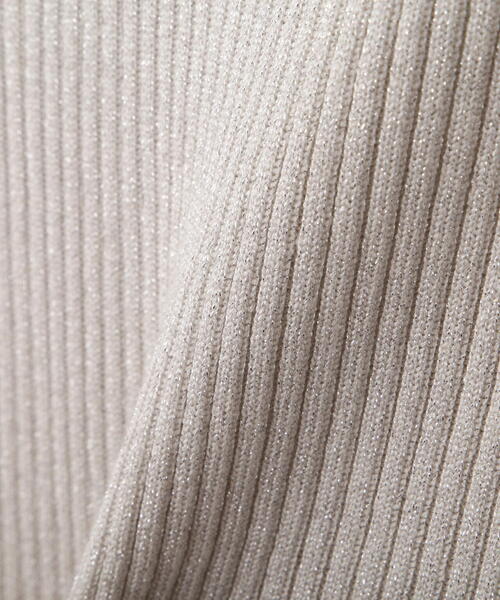 「PROPORTION BODY DRESSING」 長袖ニット FREE グレー レディース_画像7