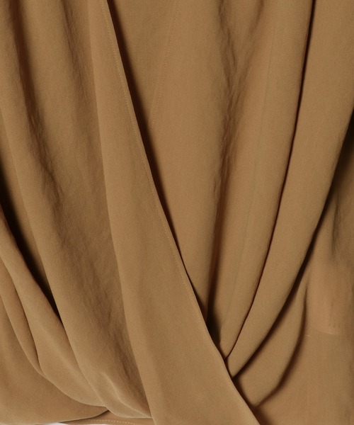 「col pierrot」 長袖ブラウス FREE キャメル レディース_画像3