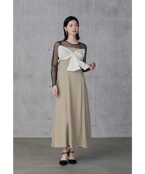 niana（ニアナ） ドレス ビッグリボンドレス パーティードレス