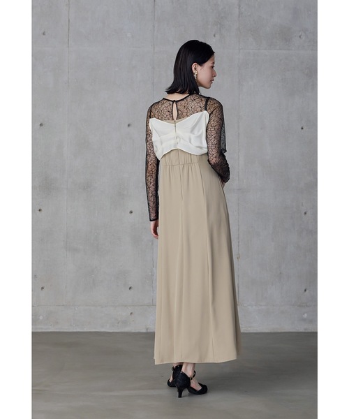 パーティードレス niana お呼ばれドレス niana（ニアナ） ドレス 2wayレースボレロパーティードレス : ZOZOTOWN