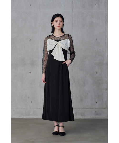 niana（ニアナ） ドレス ビッグリボンドレス パーティードレス