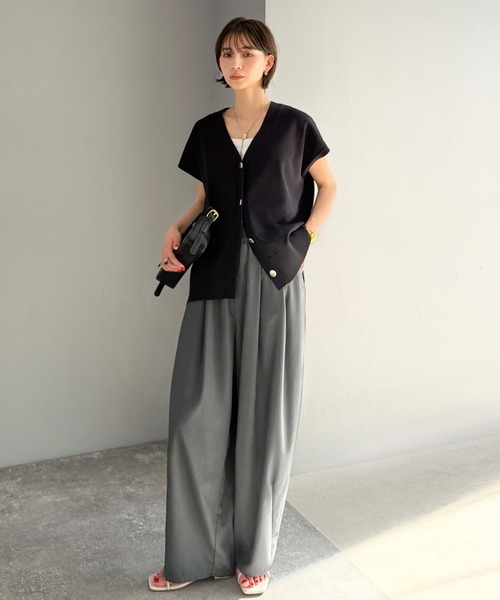 Java ワイドパンツ パンツ 「JaVaジャバコラボ」夏でも履ける軽やかさ