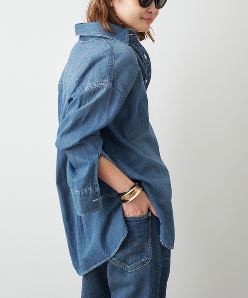 Lee（リー） ブラウス シャツ 追加 デニムシャツ レディース