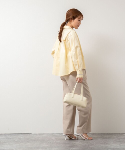 「NOLLEY'S」 長袖シャツ 38 イエロー レディース_画像4