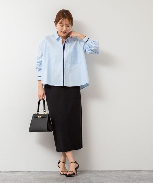 「NOLLEY'S」 長袖シャツ 38 イエロー レディース_画像7