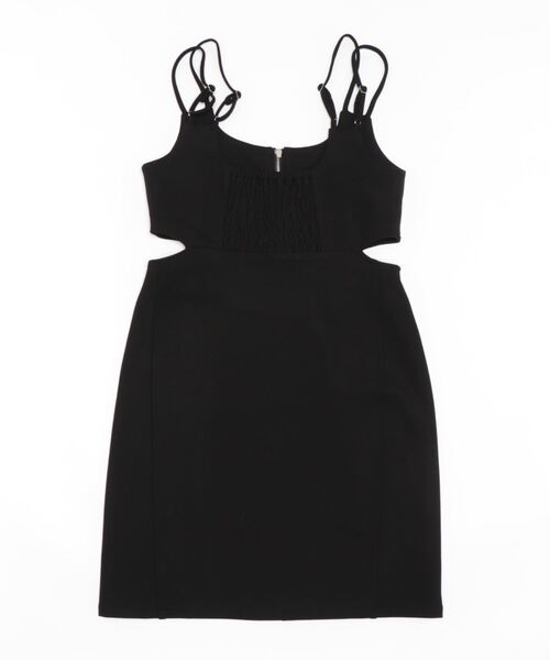 「ENVYM」 キャミソールワンピース FREE ブラック レディース_画像2