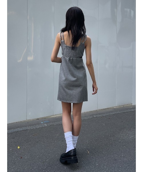 「ENVYM」 キャミソールワンピース FREE ブラック レディース_画像9