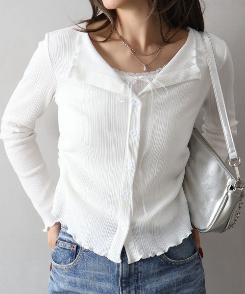 SpRay（スプレイ） tシャツ フェイクレイヤードトップス レディース