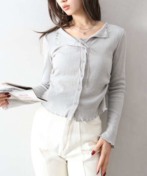 SpRay（スプレイ） tシャツ フェイクレイヤードトップス レディース