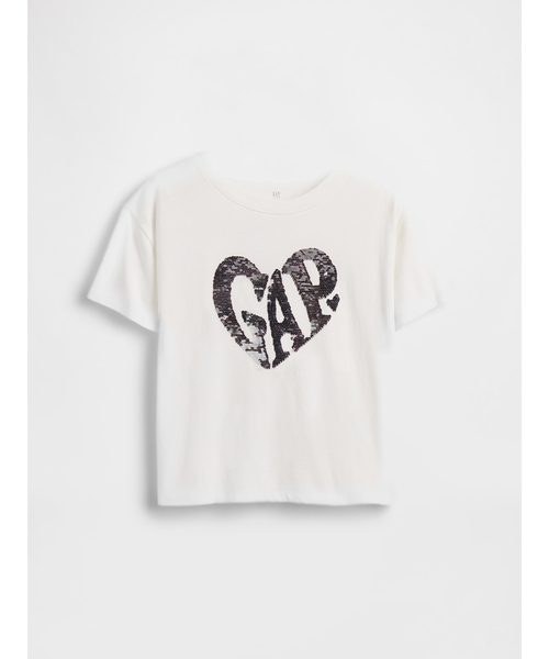 GAP（ギャップ） tシャツ オーバーサイズ フリッピースパンコール