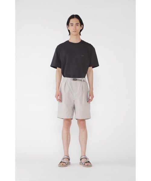 「and wander」 ショートパンツ「GRAMICCIコラボ」 M ライトグレー メンズ_画像3