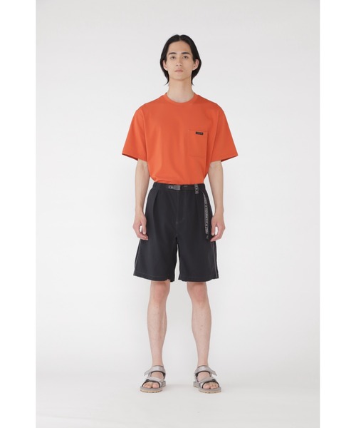 「and wander」 ショートパンツ「GRAMICCIコラボ」 M ライトグレー メンズ_画像4