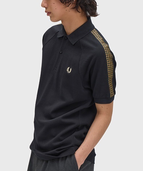 FRED PERRY（フレッドペリー） ポロシャツ 半袖 Cross Tape Polo Shirt