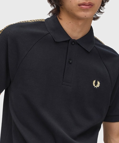FRED PERRY（フレッドペリー） ポロシャツ 半袖 Cross Tape Polo Shirt