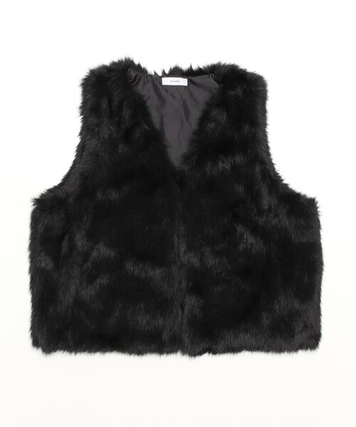 「FIG&VIPER」 ベスト FREE ブラック レディース_画像2