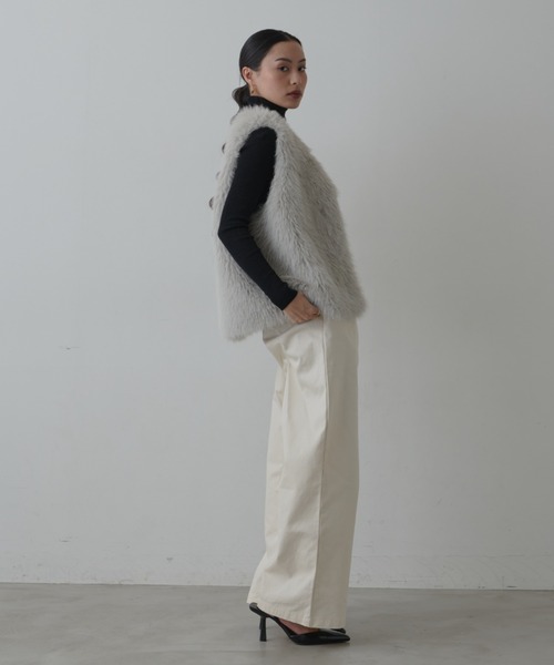 「FIG&VIPER」 ベスト FREE ブラック レディース_画像9