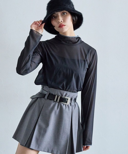 「PAGEBOY」 長袖カットソー FREE ブラック レディース_画像6