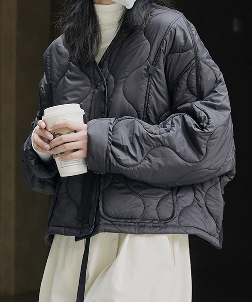 「chuclla」 ジャケット S カーキ レディース_画像9