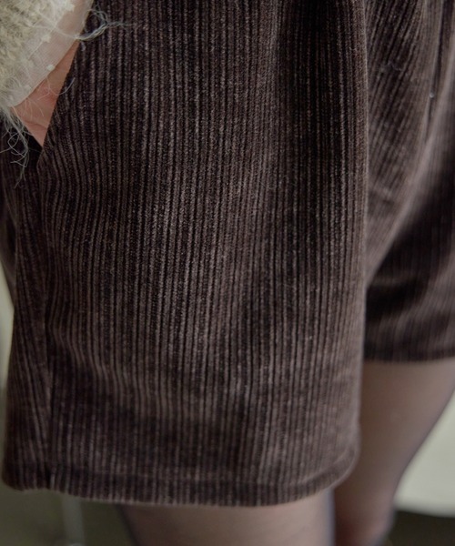 「UNE MANSION」 ショートパンツ FREE ブラック レディース_画像8