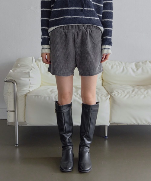 「UNE MANSION」 ショートパンツ FREE ブラック レディース_画像9