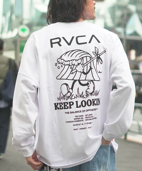 RVCA（ルーカ） tシャツ メンズ KEEP LOOKING LT ロンT 「2026年春夏