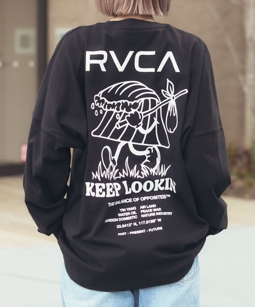 RVCA（ルーカ） tシャツ メンズ KEEP LOOKING LT ロンT 「2026年春夏