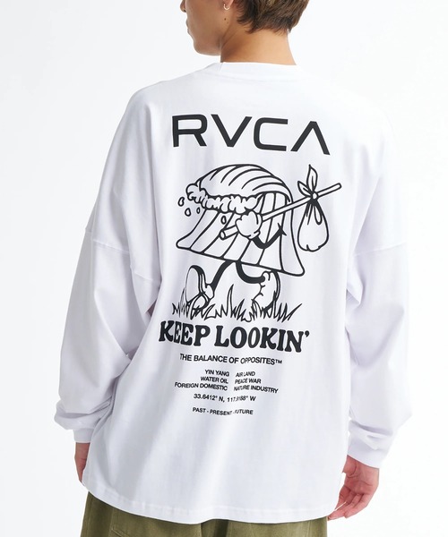 RVCA（ルーカ） tシャツ メンズ KEEP LOOKING LT ロンT 「2026年春夏